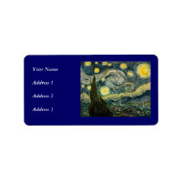 Vincent van Gogh's The Starry Night (1889)