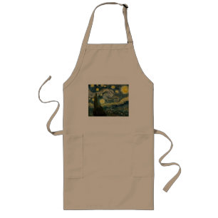 Vincent van Gogh's The Starry Night (1889) Long Apron