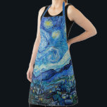 Vincent Van Gogh's The Starry Night Apron<br><div class="desc">Vincent Van Gogh's The Starry Night (1889).</div>