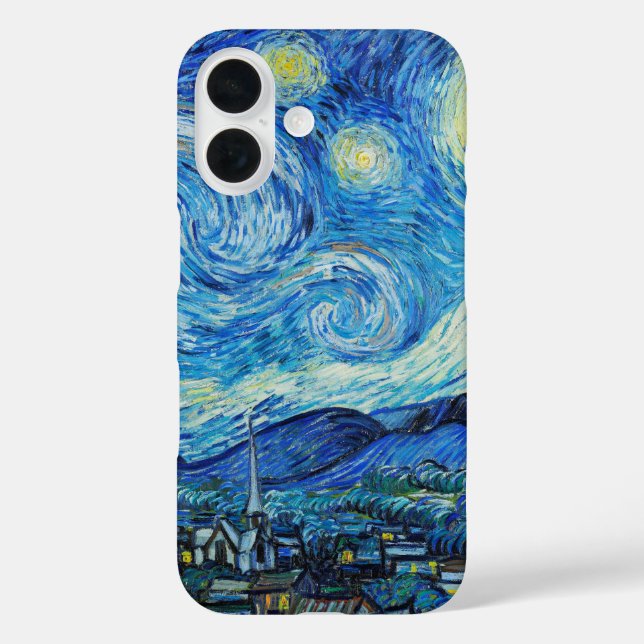 Vincent Van Gogh's The Starry Night Case-Mate iPhone Case (Back)
