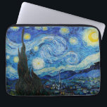 Vincent Van Gogh's The Starry Night Laptop Sleeve<br><div class="desc">Immerse yourself in the mesmerising beauty of Vincent Van Gogh's The Starry Night with this high-quality reproduction art print. Own a piece of art history and let the brilliance of Van Gogh's masterpiece illuminate your surroundings.</div>