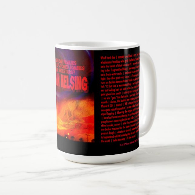 Vincent Van Helsing Coffee Mug (Front Right)