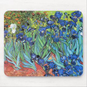 Vincent Willem Van Gogh , Iris (Schwertlilien) Mouse Pad