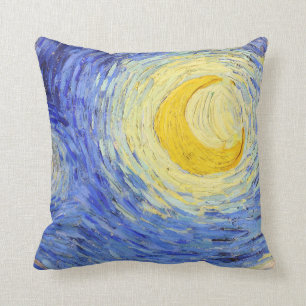Vincent Willem van Gogh , "Starry Night" Cushion