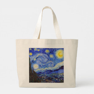 Vincent Willem van Gogh, “ Starry Night ” Large Tote Bag