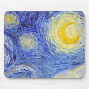 Vincent Willem van Gogh , “ Starry Night ” Mouse Pad