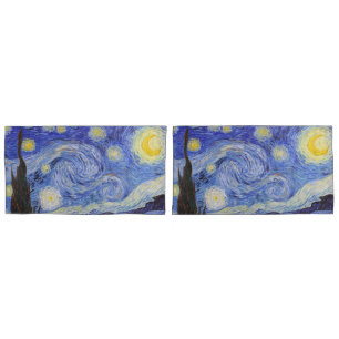 Vincent Willem van Gogh , “ Starry Night ” Pillowcase