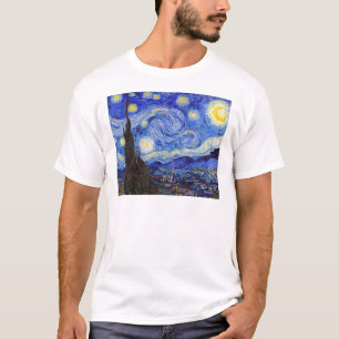 Vincent Willem van Gogh , "Starry Night" T-Shirt