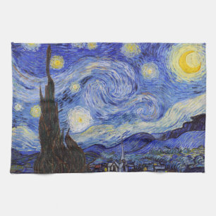 Vincent Willem van Gogh , "Starry Night" Tea Towel
