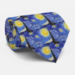 Vincent Willem van Gogh , “ Starry Night ” Tie