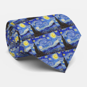 Vincent Willem van Gogh , “ Starry Night ” Tie