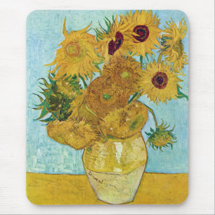 Vincent Willem van Gogh , "Sunflowers" Mouse Pad