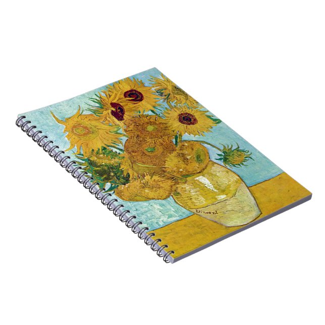Vincent Willem van Gogh , “ Sunflowers ” Notebook (Right Side)