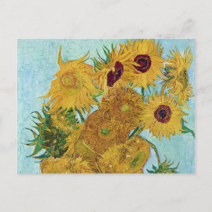 Vincent Willem van Gogh , “ Sunflowers ” Postcard