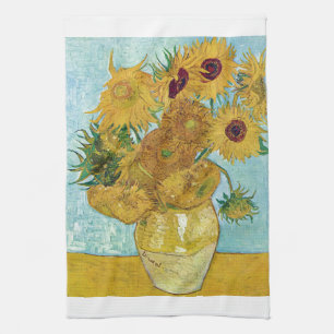 Vincent Willem van Gogh , "Sunflowers" Tea Towel