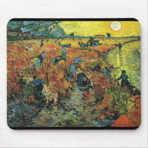 Vincent Willem van Gogh, The Red Vineyard Mouse Pad