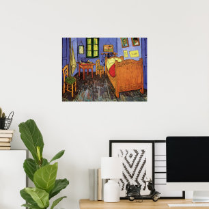Vincent's Bedroom in Arles by Vincent van Gogh Poster