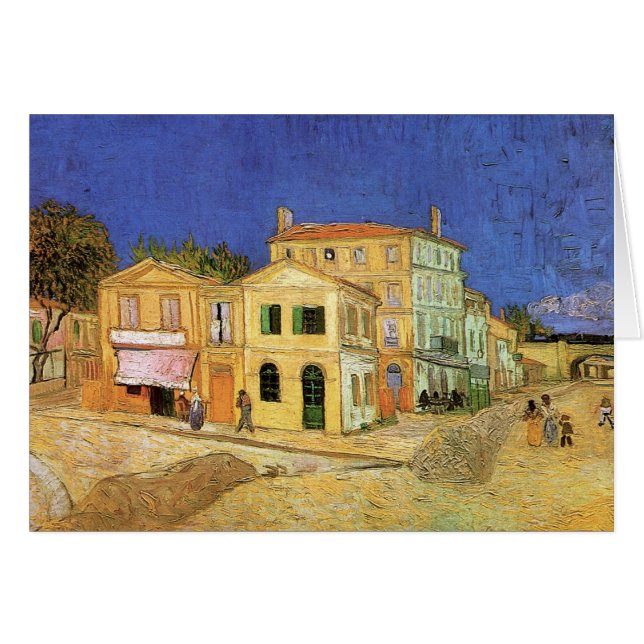 Vincent's House in Arles by Vincent van Gogh (Front Horizontal)