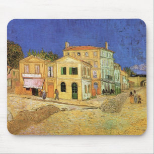 Vincent's House in Arles by Vincent van Gogh Mouse Pad