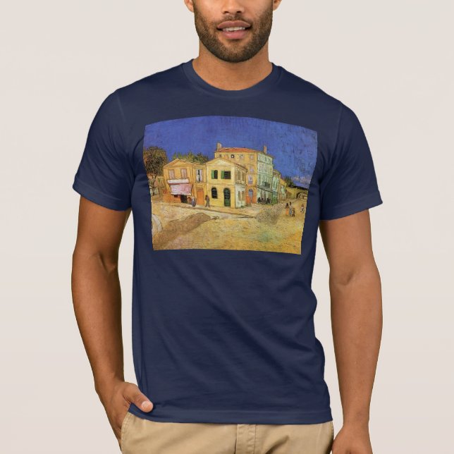Vincent's Yellow House by van Gogh T-Shirt (Front)