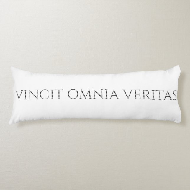 VINCIT OMNIA VERITAS BODY CUSHION (Front)