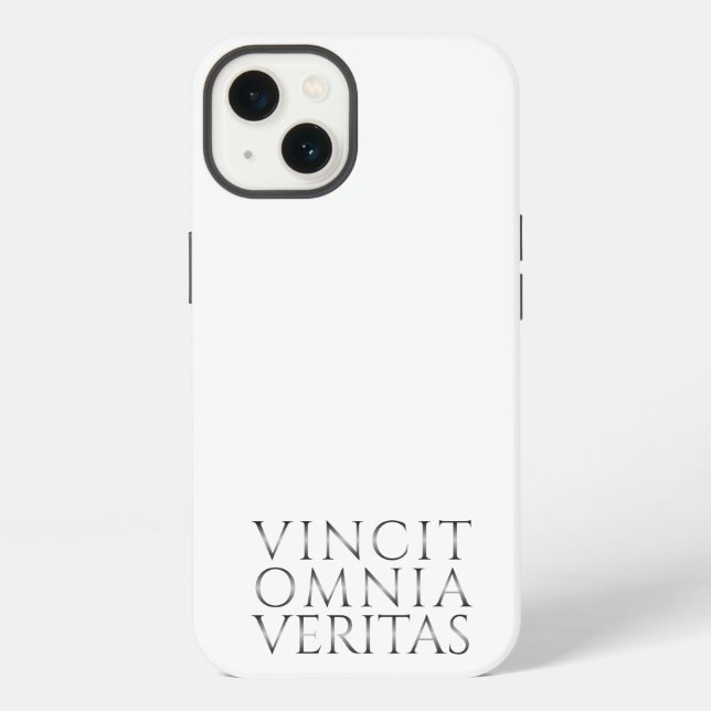 VINCIT OMNIA VERITAS iPhone CASE (Back)