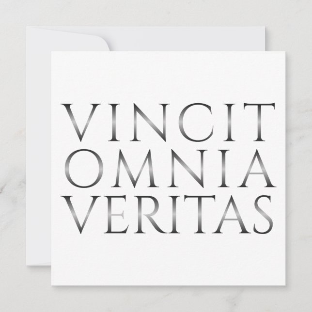VINCIT OMNIA VERITAS - Light (Front)