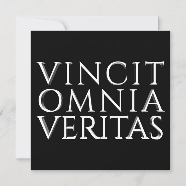 VINCIT OMNIA VERITAS - Light (Front)