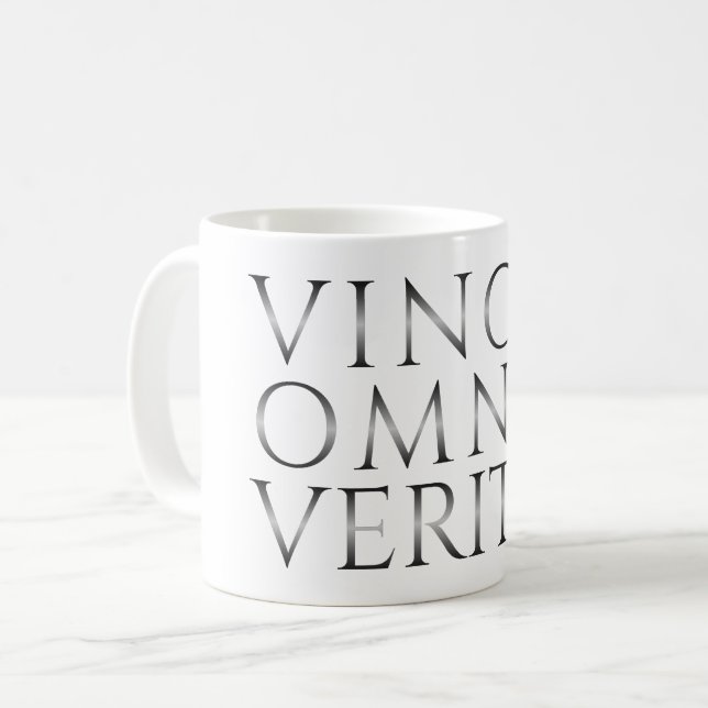 VINCIT OMNIA VERITAS - Light Coffee Mug (Front Left)