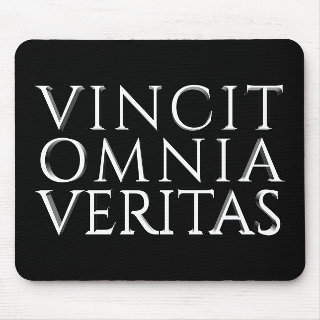 VINCIT OMNIA VERITAS MOUSE PAD (Front)