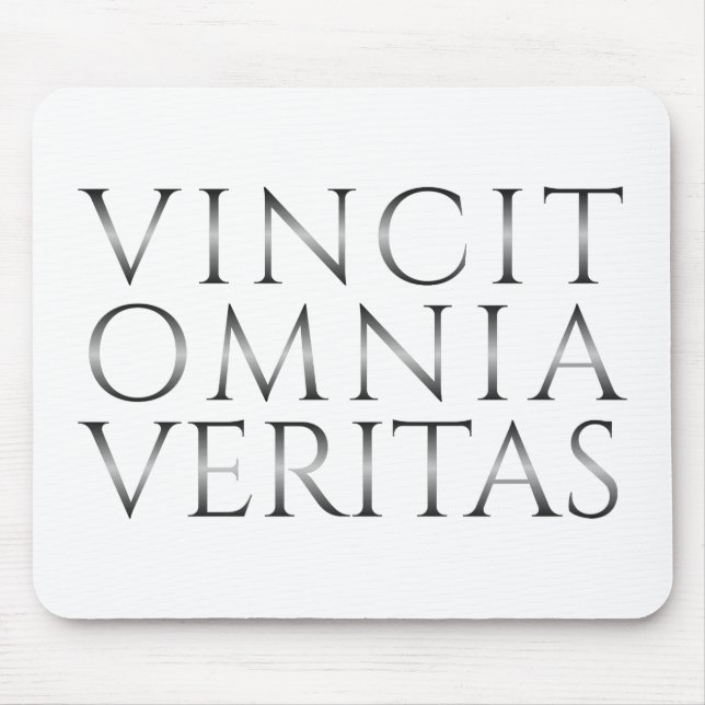 VINCIT OMNIA VERITAS MOUSE PAD (Front)