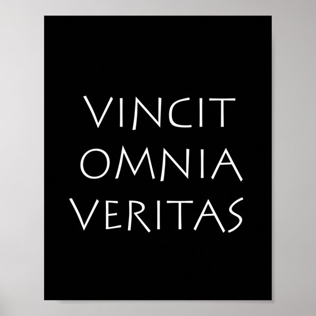 Vincit omnia veritas poster (Front)