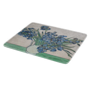 Vincnet Van Gogh Irises Cutting Board