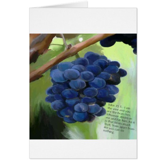 vine and branches card