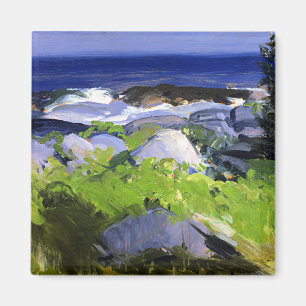 Vine Clad Shore, Monhegan Island, Maine, fine art, Magnet