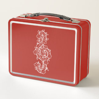 Vine Clef Metal Lunch Box