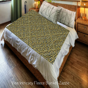Vine Intricacy Fleece Blanket