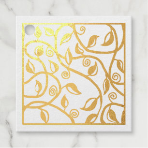 Vine leaves and tendrils favour tags