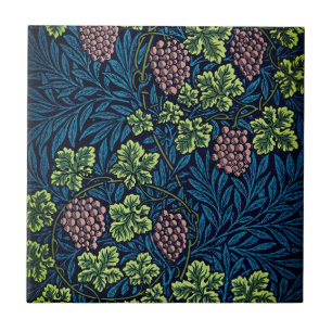 Vine Pattern Ceramic Tile