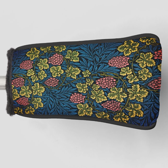 Vine Pattern Golf Head Cover (Front)