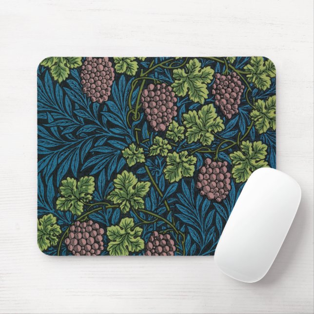Vine Pattern, William Morris Mouse Pad (With Mouse)