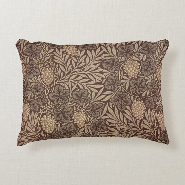 'Vine' wallpaper design, 1873 Decorative Cushion (Front)