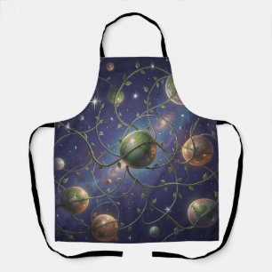  Vine Wrapped Planets Cosmic Apron
