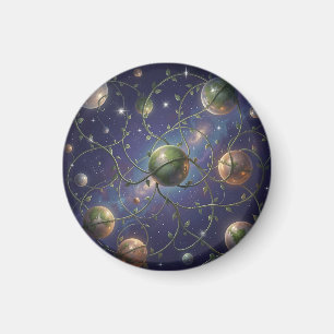  Vine Wrapped Planets Cosmic Magnet