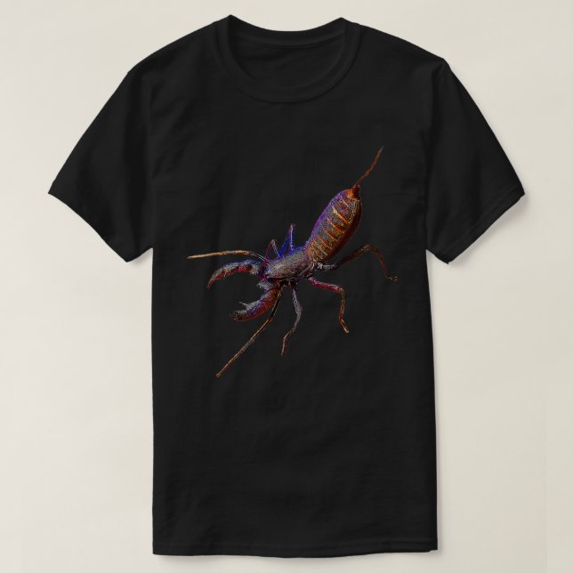 Vinegaroon Thelyphonida Whip Scorpion  T-Shirt (Design Front)