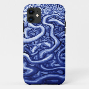 Vines Blue iPhone 11 Case