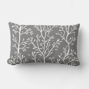 Vines Cotton Throw Pillow
