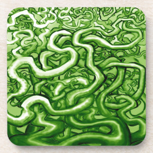 Vines GREEN Coaster