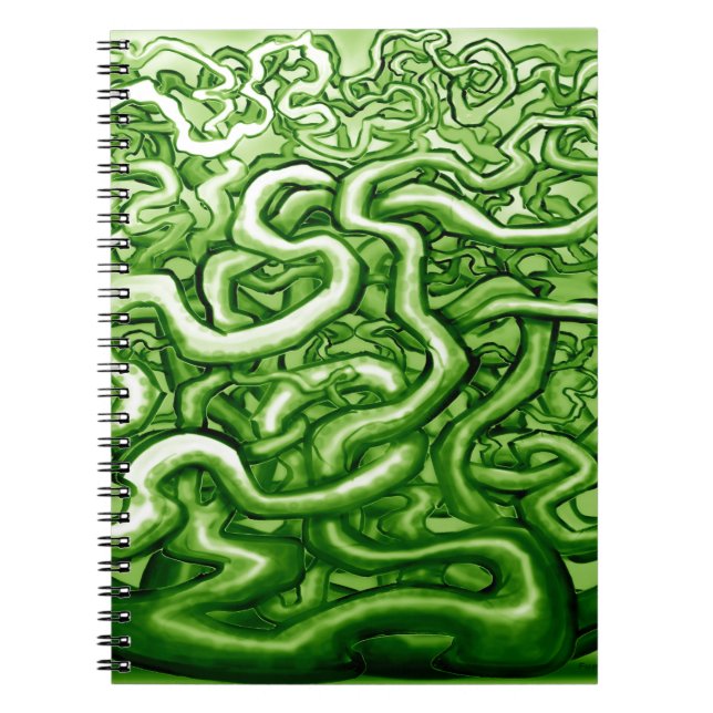Vines GREEN Notebook (Front)