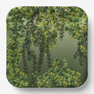 Vines in a Thunderstorm Paper Plates